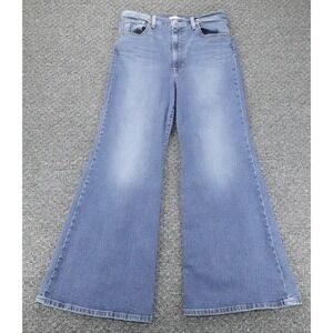 Levis Jeans Womens 32x32 Blue Ribcage Bell High Rise Flare Leg Denim